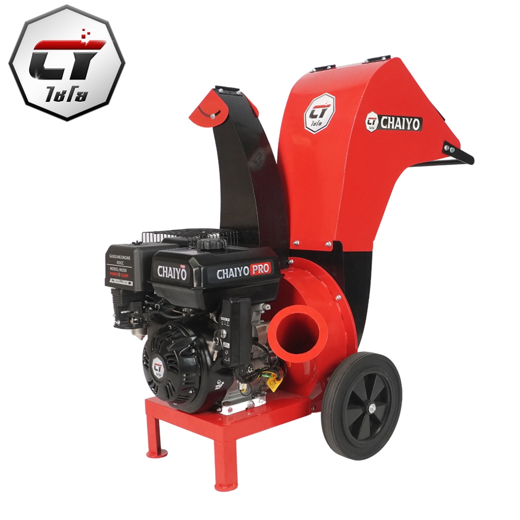 เครื่องสับย่อยไม้ไชโย รุ่น HC-360 (2in1)สับไม้+บดใบไม้ 2ระบบในเครื่องเดียว