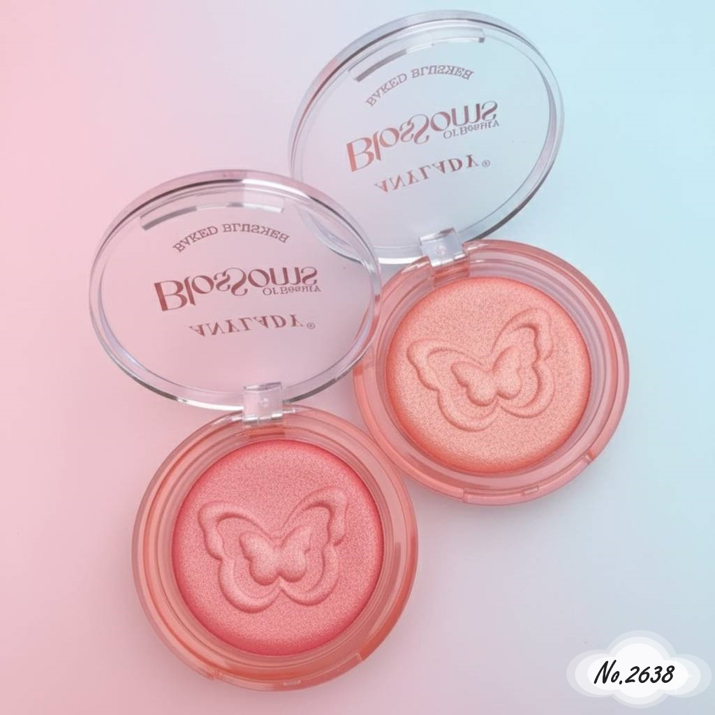 บลัชออน ANYLADY Of Beauty Blossoms บลัชออนปรับใบหน้าสว่าง No.2638