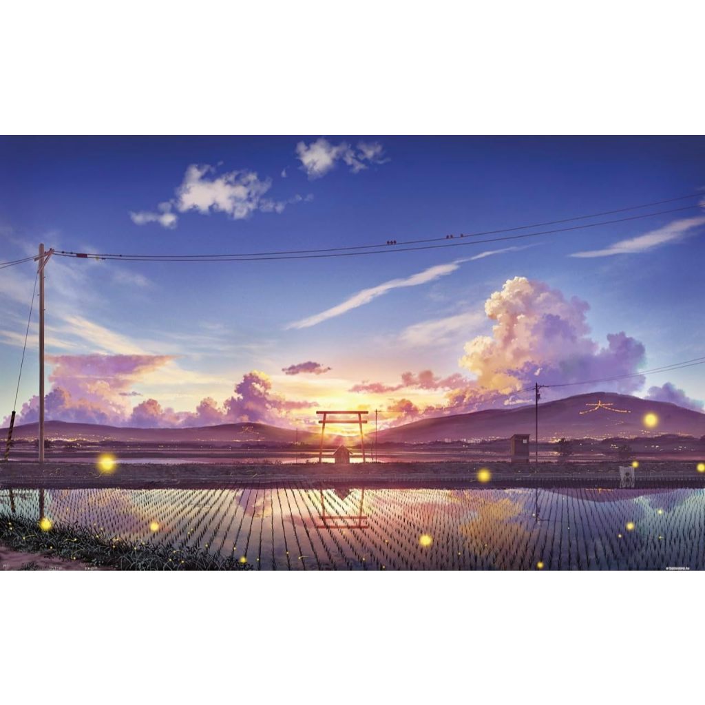 PINTOO: ペい - Sunset of Shinden (1000 Pieces) [Plastic Jigsaw Puzzle]