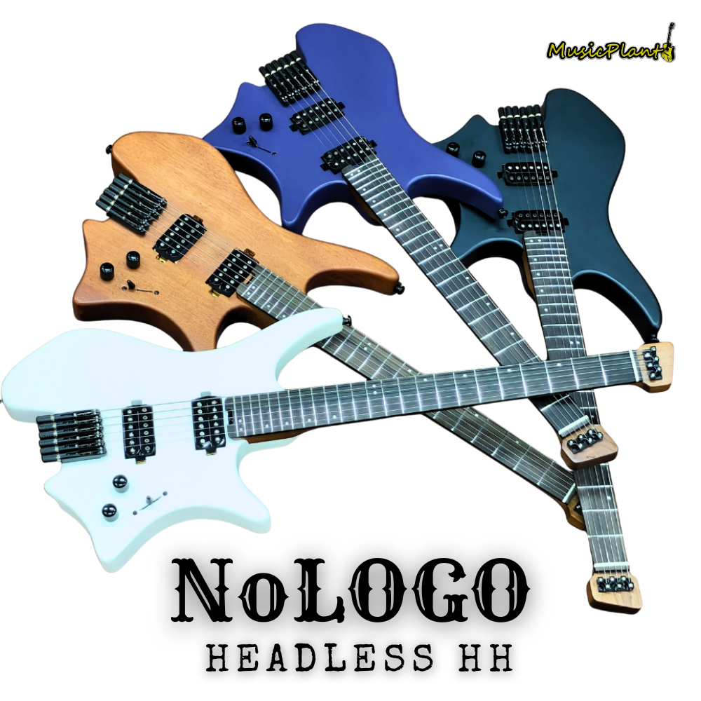 กีตาร์หัวตัด Nologo - Original Headless Guitar HH
