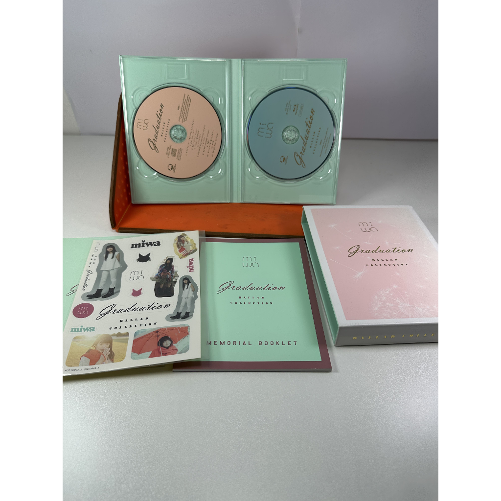 💿🎓 miwa — “Graduation” | Album Contents • สภาพสมบูรณ์ 🎶✨  อัลบั้ม “Graduation” จากศิลปินสาวเสียงสดใส