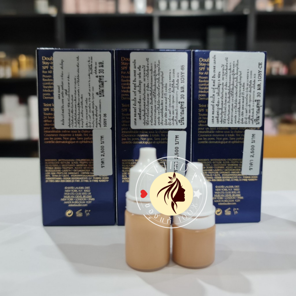 Estee Double Wear stay-in-place 5, 7 ml รองพื้นเอสเต้ เอสเต้รองพื้น คุมมัน - รูปที่ 4