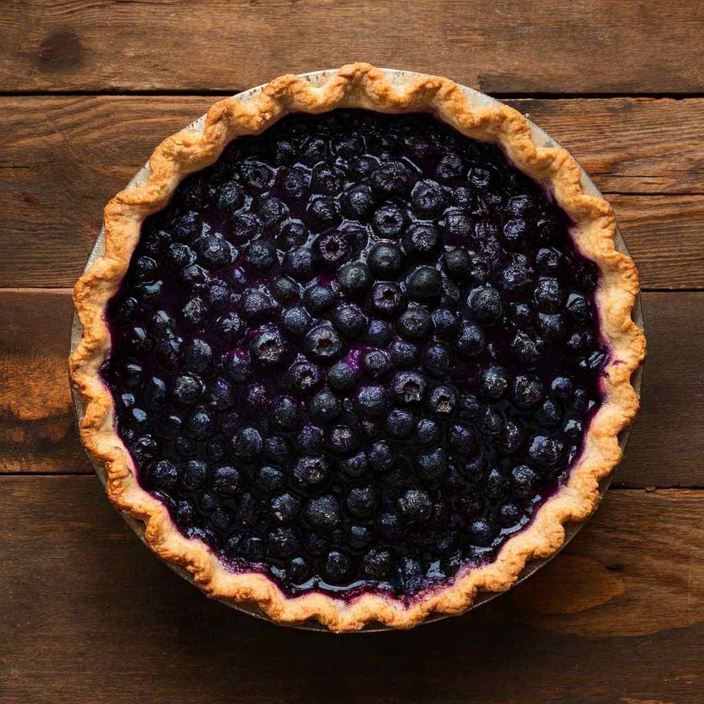 บลูเบอร์รี่พาย โฮมเมด แพ็ก 3ชิ้น ขนาด 330กรัม. (110g × 3) Blueberry Pie 3 Pack 330g (110g x 3 )