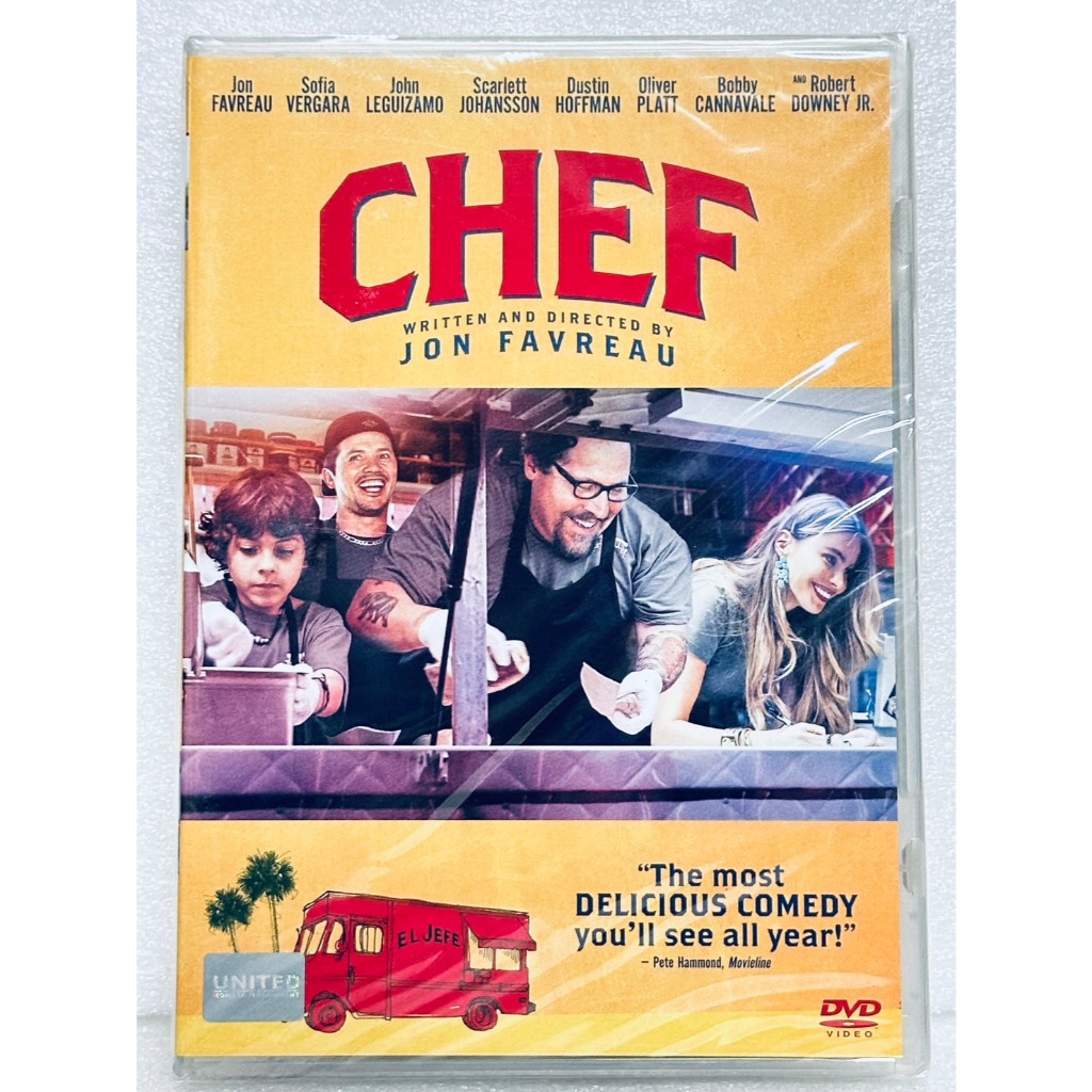 DVD : Chef (2014) เชฟ เติมรสให้เต็มรถ " Scarlett Johansson, Dustin Hoffman, Robert Downey Jr, "