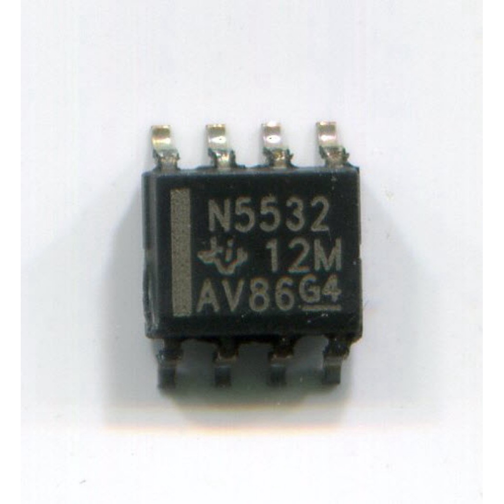 NE5532DR NE5532 SMD IC OpAmp แบบ SMD 8 ขา