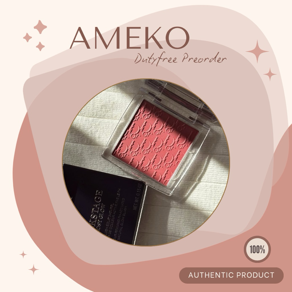 DIOR 🇯🇵: บลัชออน Backstage Rosy Glow Blush