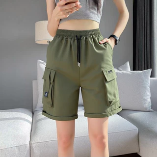✨ Kinny shorts 🧸 กางเกงขาสั้นเอวสูง เก็บพุงพรางหุ่น เข้ารูป