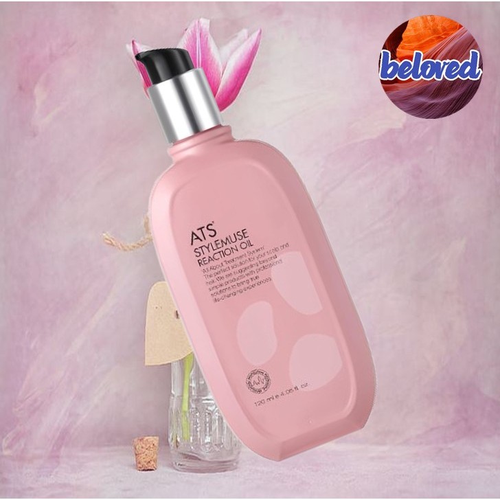 ATS Style Muse Reaction Oil 120 ml (โฉมใหม่) ออยล์เพิ่มความชุ่มชื้น และให้เส้นผมเงางาม