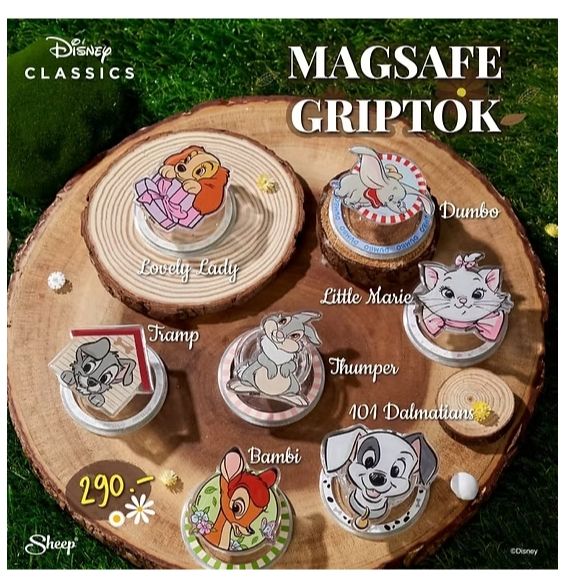 Apple Sheep Griptok - Esther Bunny / Disney Animals/  Collection