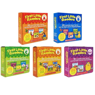 หนังสืออ่านภาษาอังกฤษสำหรับเด็ก วัย2-6 ขวบ นิทานก่อนนอนภาษาอังกฤษ box set First little reader(03757134)
