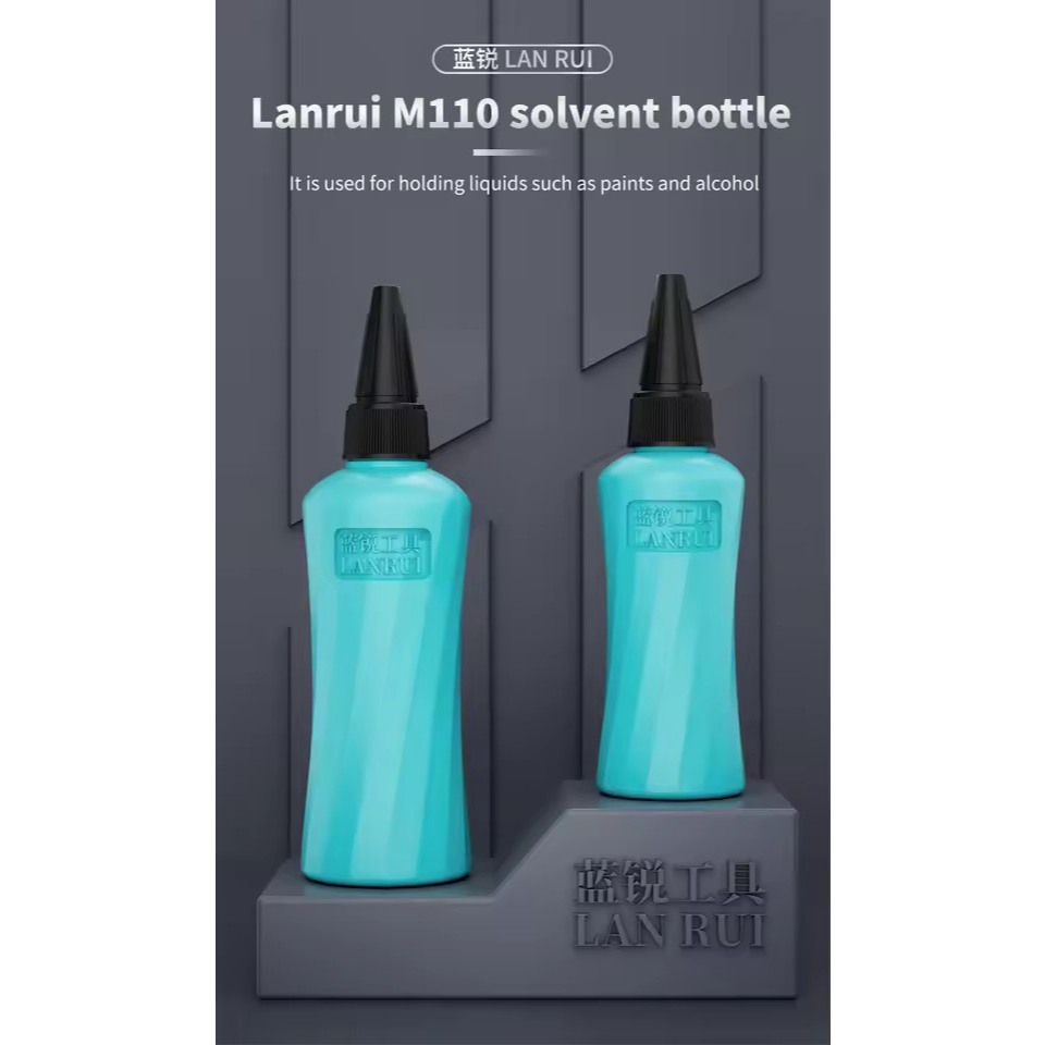 ขวดเข็ม สำหรับ แอลกอฮอล์ Lanrui 100/60มล. สำหรับน้ำยาประสานบัดกรี น้ำยาทำความสะอาดแผงวงจรโทรศัพท์มือถือ ซ่อมแซมการเชื่อม