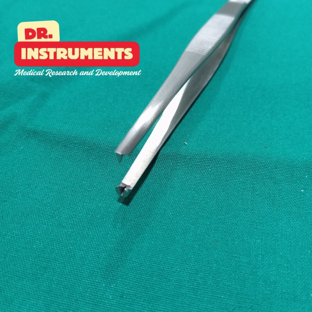 ปากคีบ tissue forceps / dressing forceps Standard Tissue Forceps, toothed 1×2, 14 cm