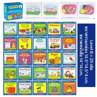 หนังสืออ่านภาษาอังกฤษสำหรับเด็ก วัย2-6 ขวบ นิทานก่อนนอนภาษาอังกฤษ box set First little reader(03757134)