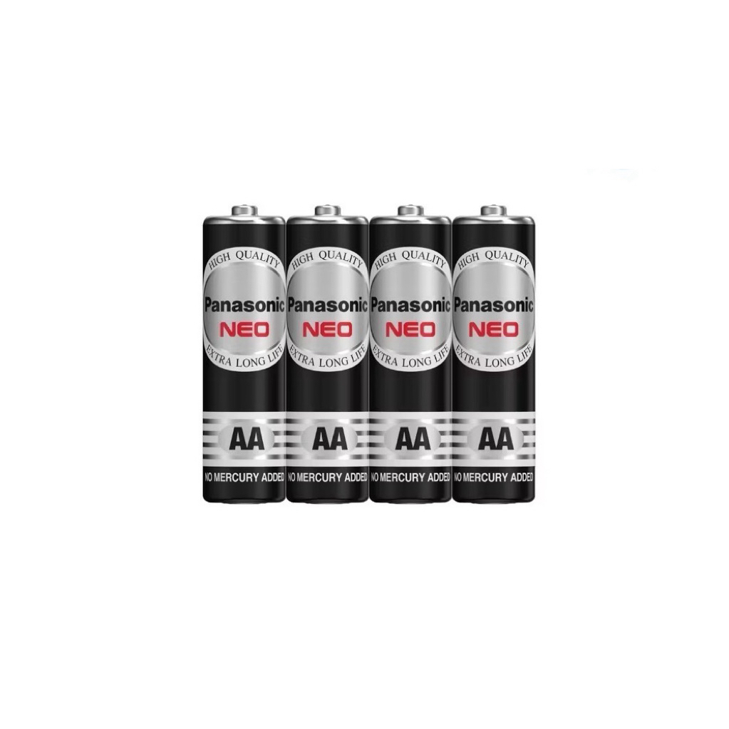 Panasonic พานาโซนิค ถ่าน เครื่องใช้ไฟฟ้า รุ่น NEO ก้อนดำ ทุกรุ่น AA / AAA /