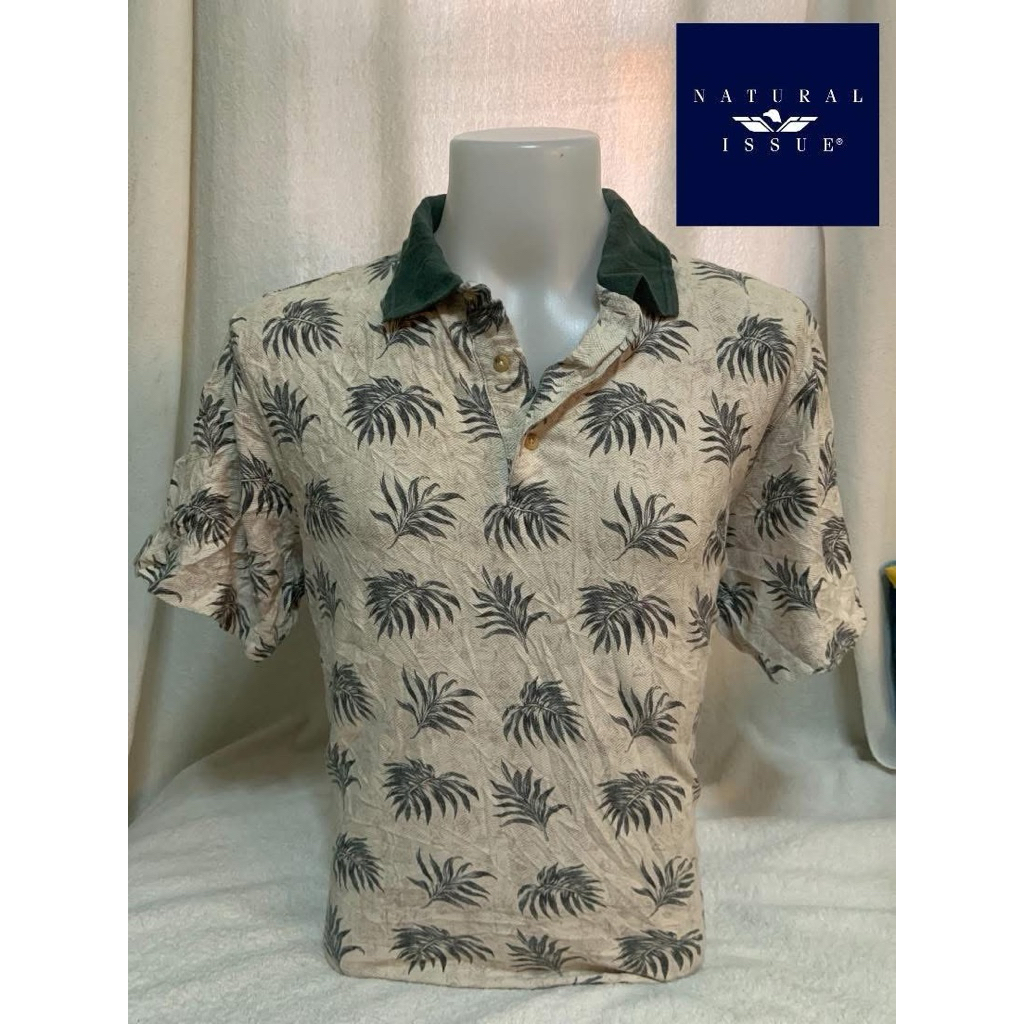 NATURAL ISSUE เสื้อโปโล มือสอง สภาพิ80%