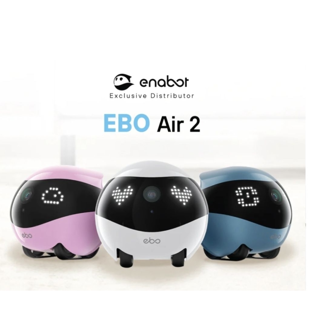 กล้องเคลื่อนที่อัจฉริยะ Enabot Ebo Air 2 ดูเด็ก แมว สุนัข ผู้สูงอายุ