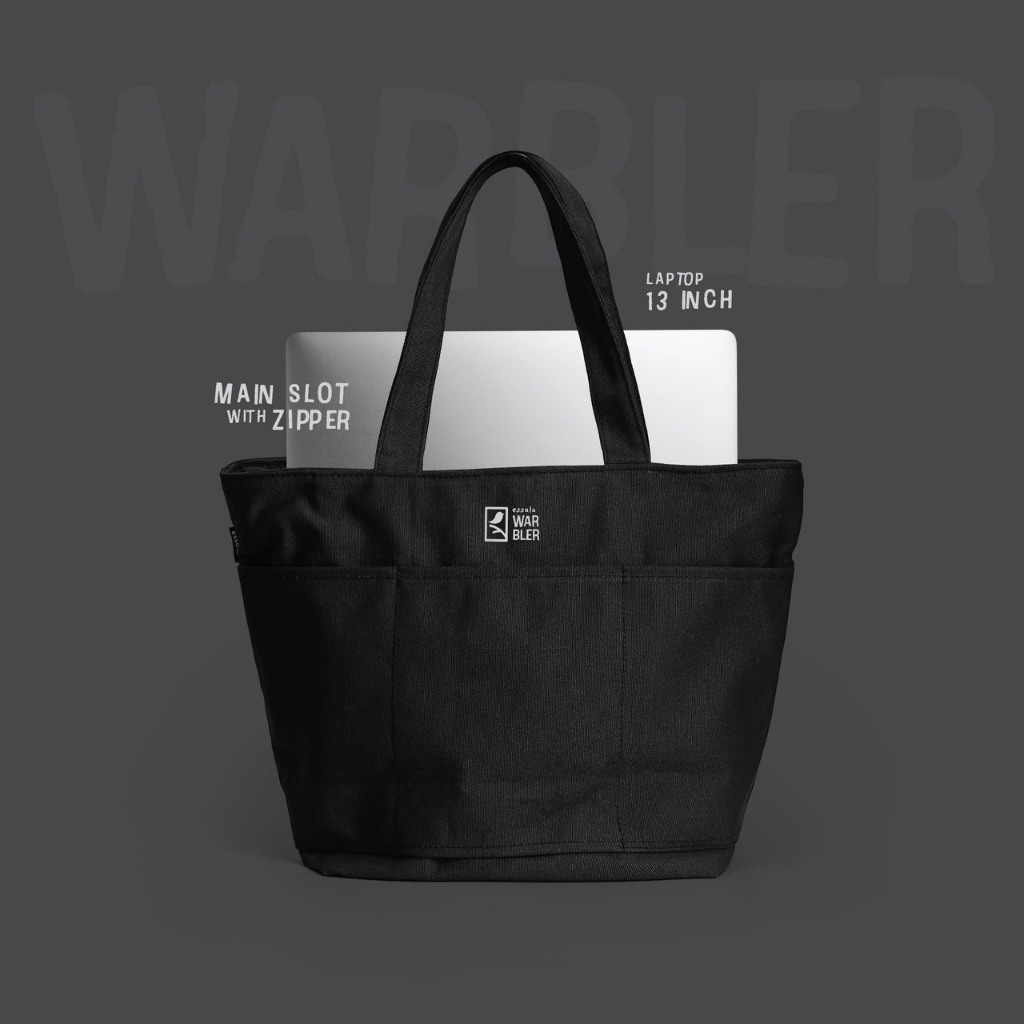 Essala Canvas Tote Bag กระเป๋าแคสวาส ใส่ของ อเนกประสงค์ รุ่น Snap