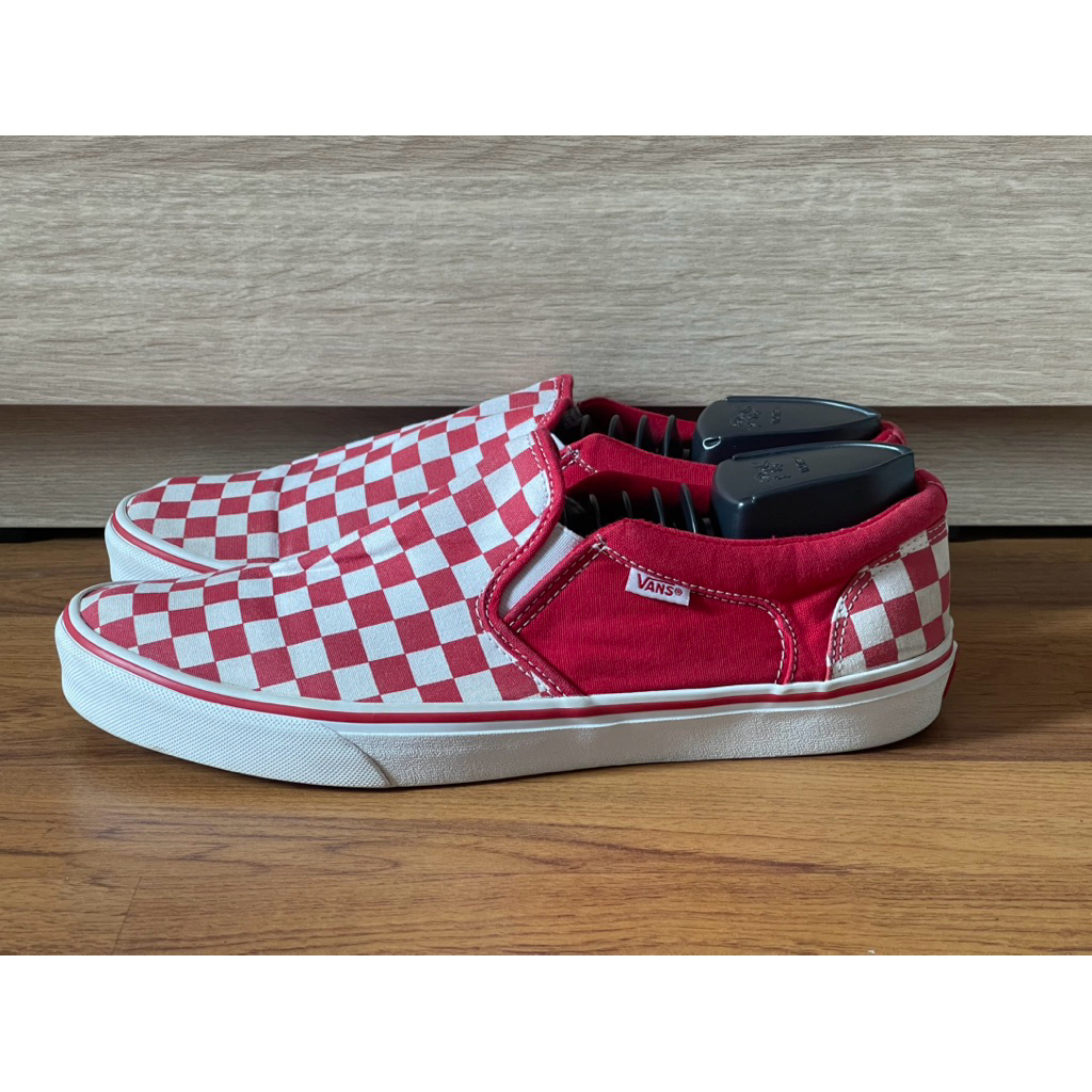 รองเท้า Vans ตารางขาวแดง แท้