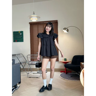 Bubble Shirt - บับเบิ้ล เสื้อระบายชั้นๆ สาวอวบใส่ได้