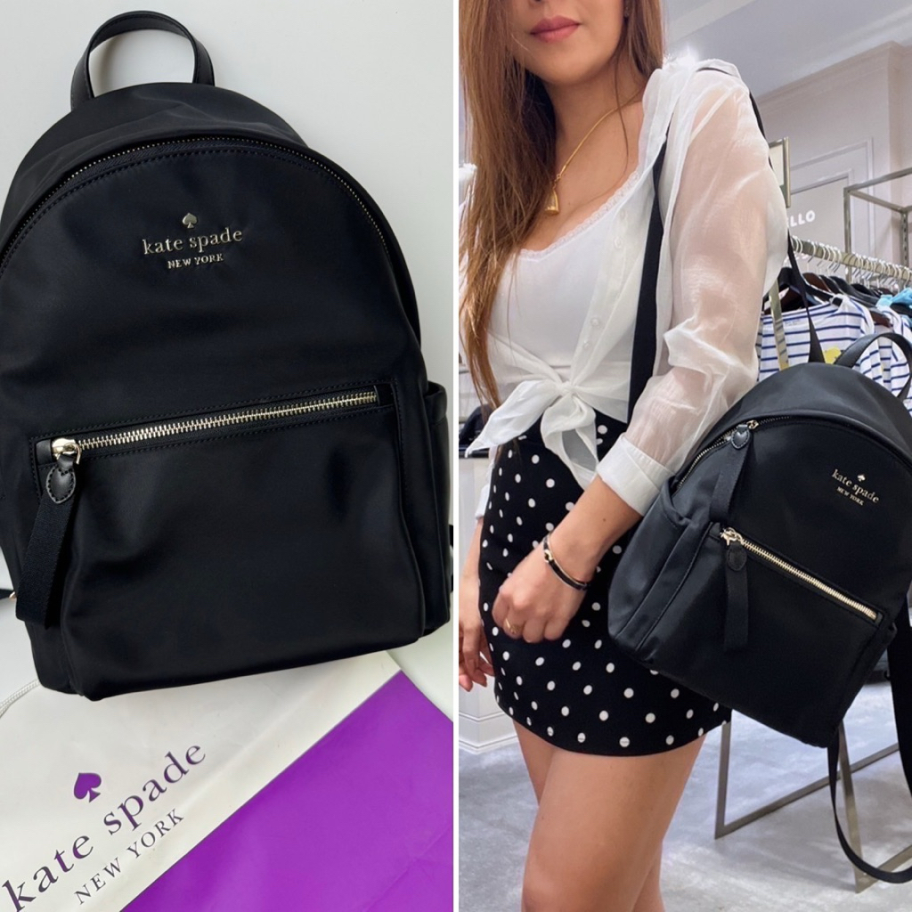 👑ผ่อน 0%👑 เป้ไนลอนน้ำหนักเบา ใช้งานสะดวกทุกวัน K✩TE SP✩DE KC522 Chelsea