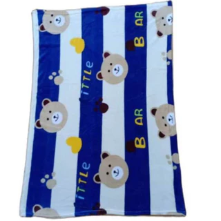 ผ้าห่มสำหรับเด็กอนุบาล ทำจากผ้านาโน ผ้าสำลีกำมะหยี่ ขนาด 85*110 cm. เก็บปลายทางได้