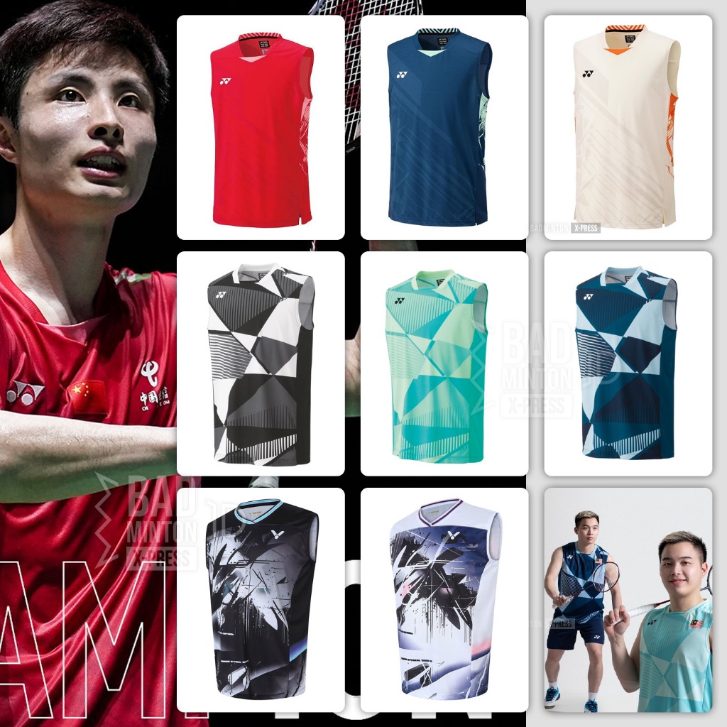 [ส่งจากไทย] เสื้อแบดมินตัน แขนกุด โยเนก รุ่นใหม่ปี 2025 สินค้าพร้อมส่งจากคลังสินค้าในไทย มีบริการเก็บเงินปลายทาง
