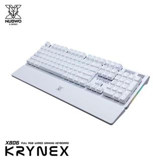 คีย์บอร์ดเกมมิ่ง Nubwo X806 Mechanical Keyboard Blue Red Switch ประกัน 2ปี