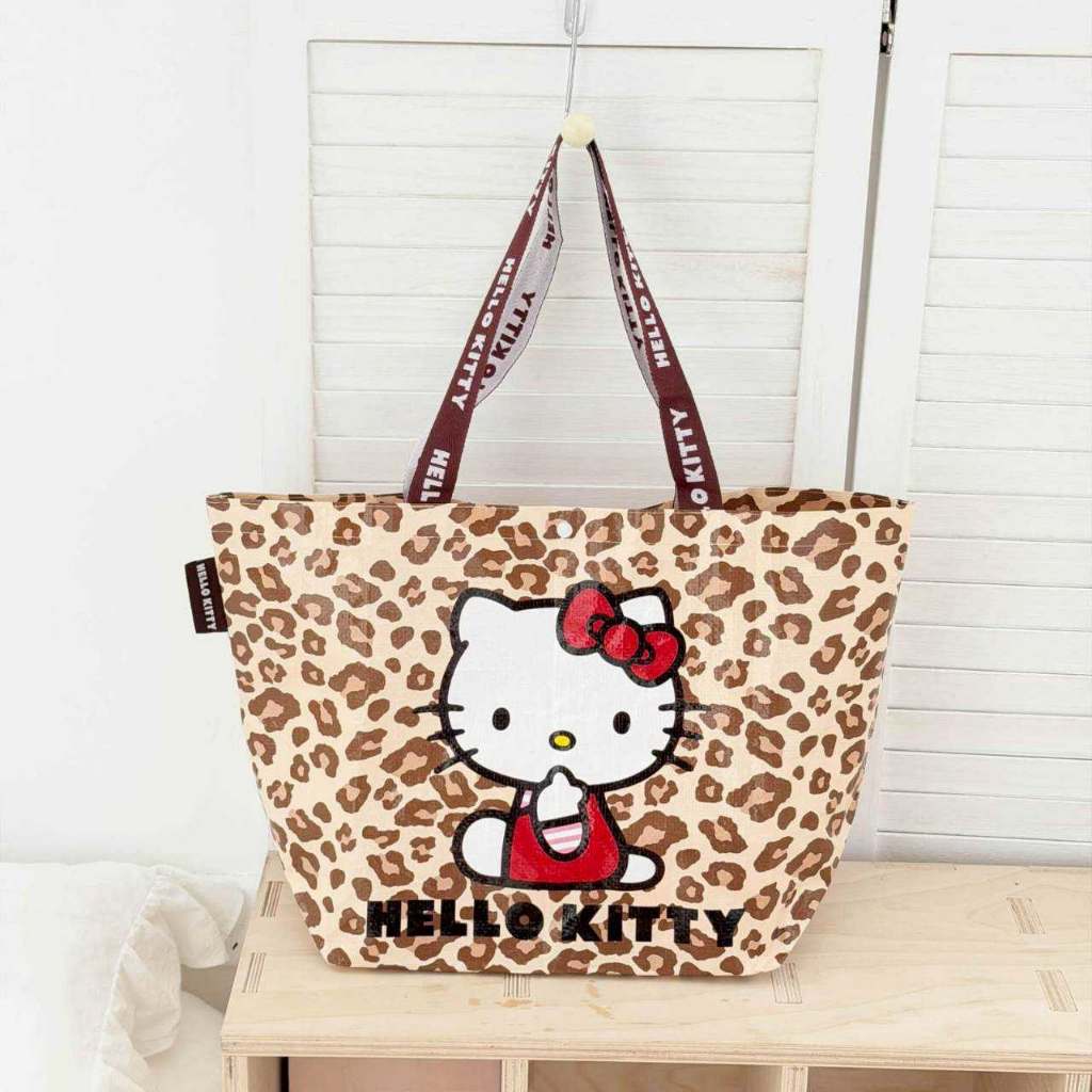 🍒 มีความเก๋มาก กระเป๋าถือกระสอบ งานลิขสิทธิ์แท้ ขนาด 54×34 cm (ไซส์ใหญ่ ) ขนาดตอนพับเก็บ 27.5×15 cm