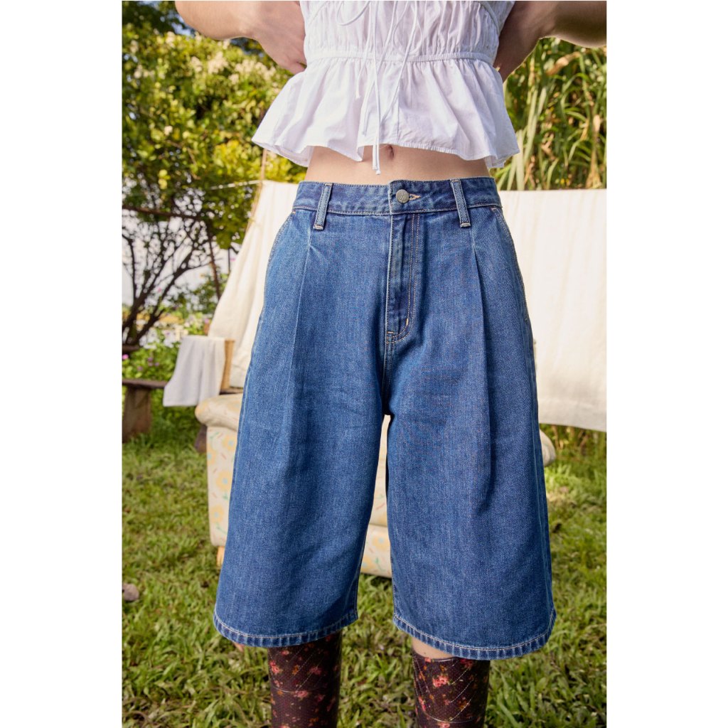 TGDA.CO - กางเกงยีนส์ Body Girl รุ่น Wendy Curve Shorts (พรีออเดอร์ 20 วัน)