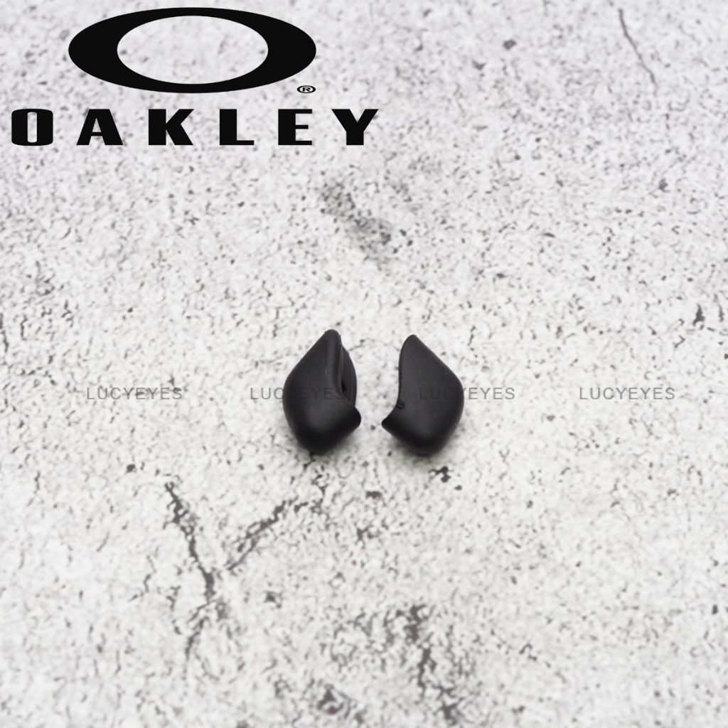 อะไหล่แป้นจมูก OO แบบเกี่ยวสีดำ (แบบเอเชีย) สามารถใส่กับแว่นรุ่น OO9112, FLAK JACKET,  OO9153, HALF 