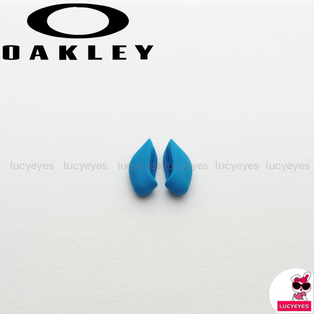 อะไหล่แป้นจมูก OO แบบเกี่ยวสีฟ้า (ไม่เอเชีย) สามารถใส่กับแว่นรุ่น OO9112, FLAK JACKET,  OO9153, HALF