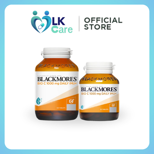 Blackmores Bio C 1000mg Daily Imu+ (120+30 tabs) แบลคมอร์ส ไบโอ ซี 1000 มก. เดลี ไอมู+ (120+30 เม็ด)