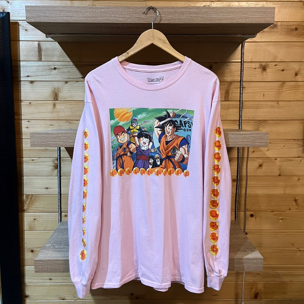 dragon ball z long sleeve pink