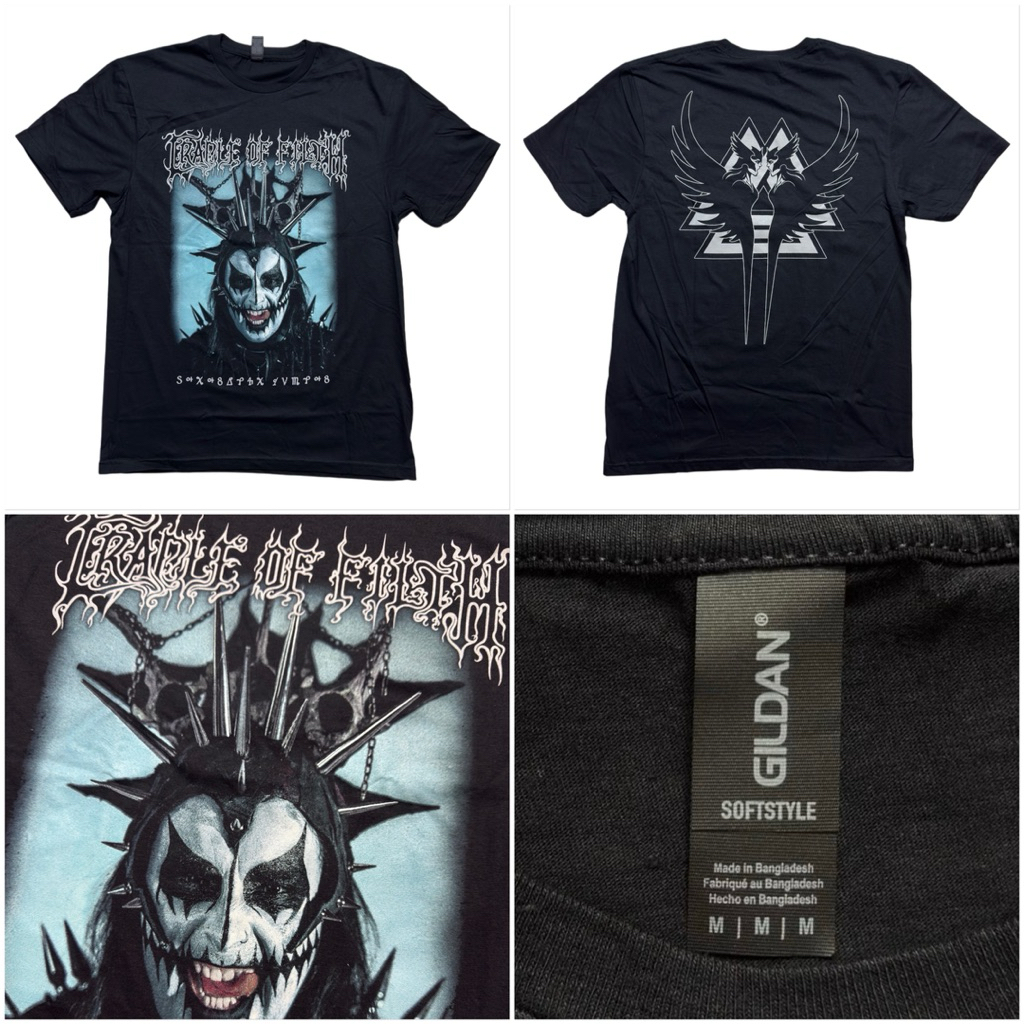 เสื้อวง CRADLE OF FILTH T-SHIRT - VALKYRIE DANI (BLACK) - รูปที่ 4