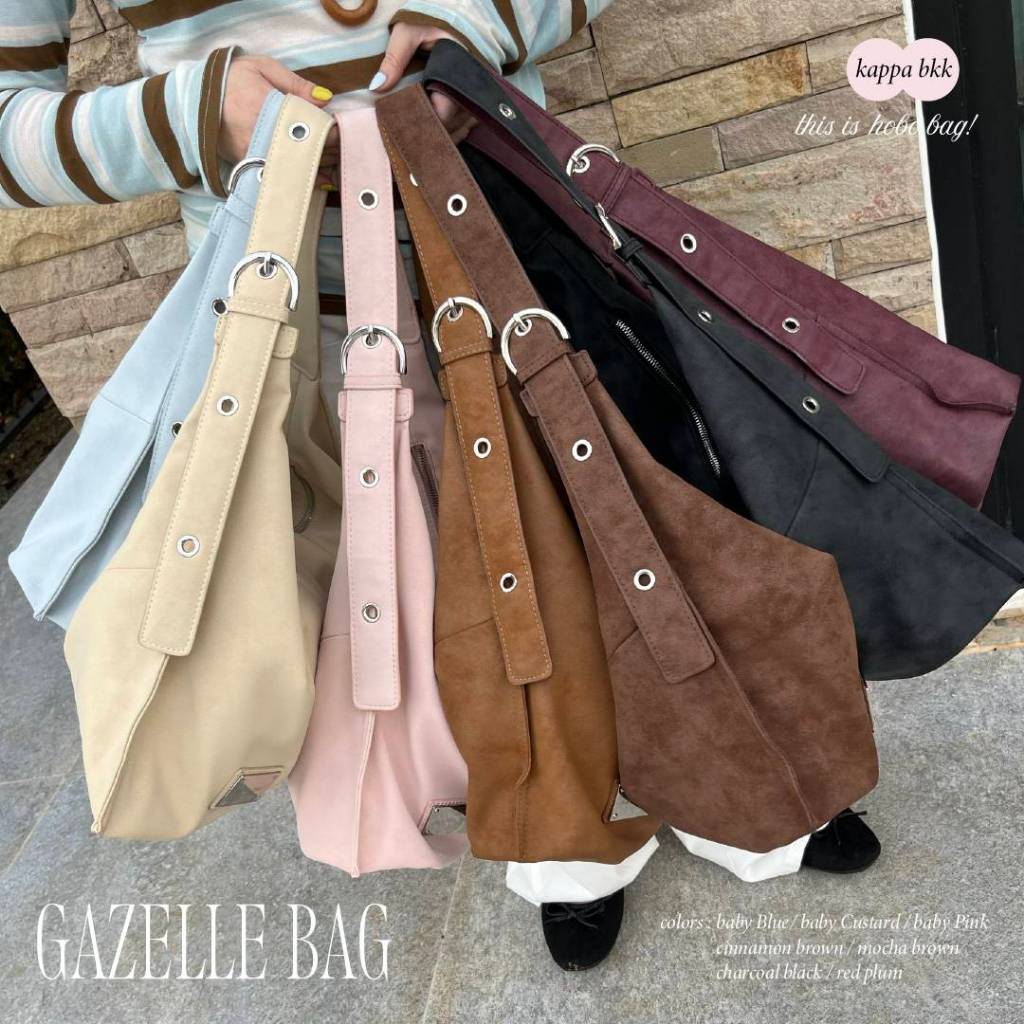 KAPPABKK Gazelle Bag กระเป๋าทรงโฮโบใบใหญ่จุใจ
