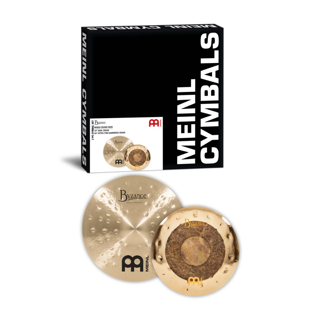 MEINL Cymbals Byzance Mixed Set Crash Pack (BMIX1)