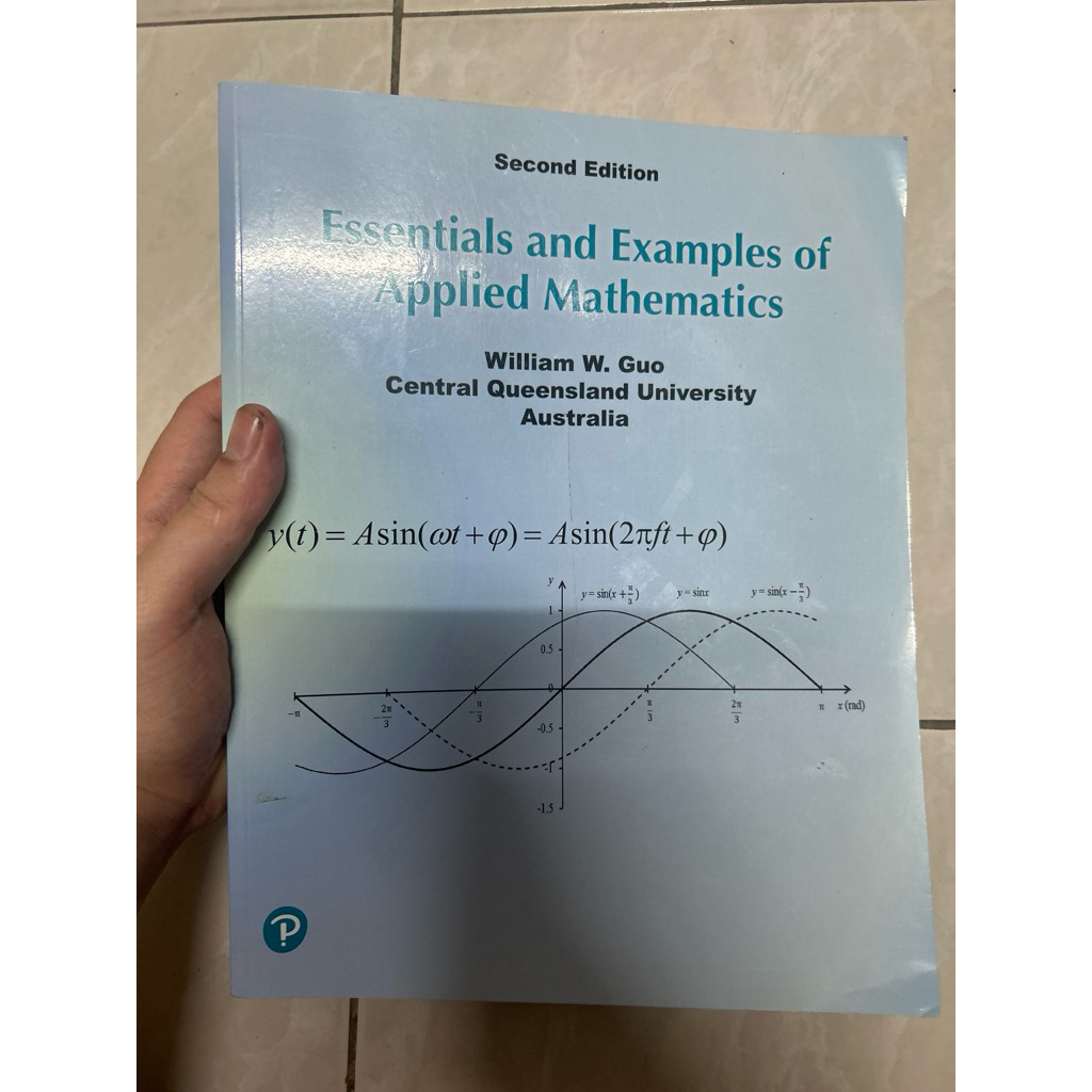 essentials and examples of applied mathematics มือสอง