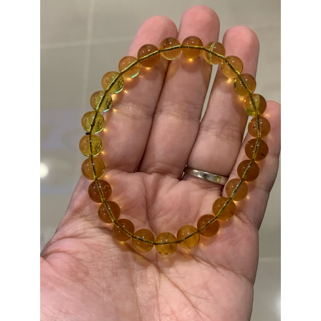 blue amber อำพัน 7.7มิล