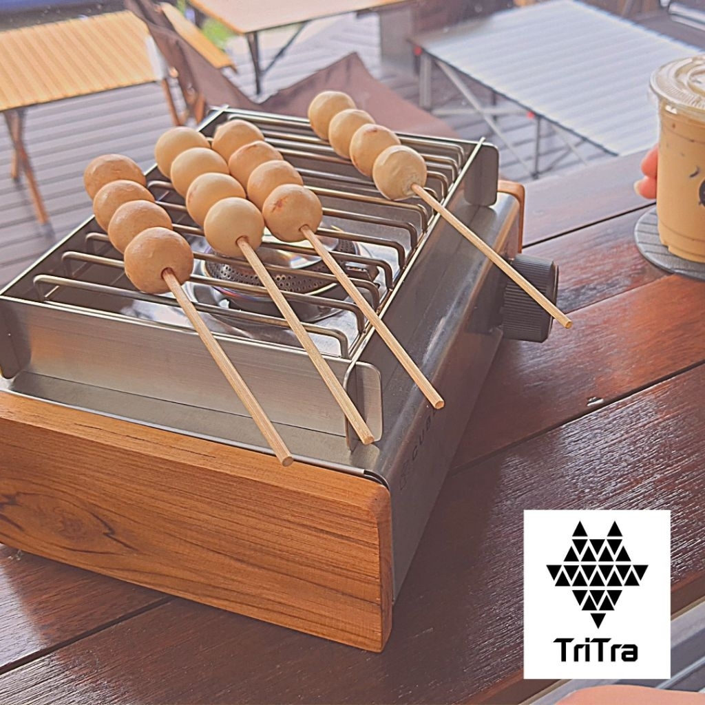 TriTra Cube Flame Guard บังลม ใช้พร้อม TriTra Kovea Grill Net (ใช้กับเตา Kovea รุ่น Cube)

ฟรี! ปิดข