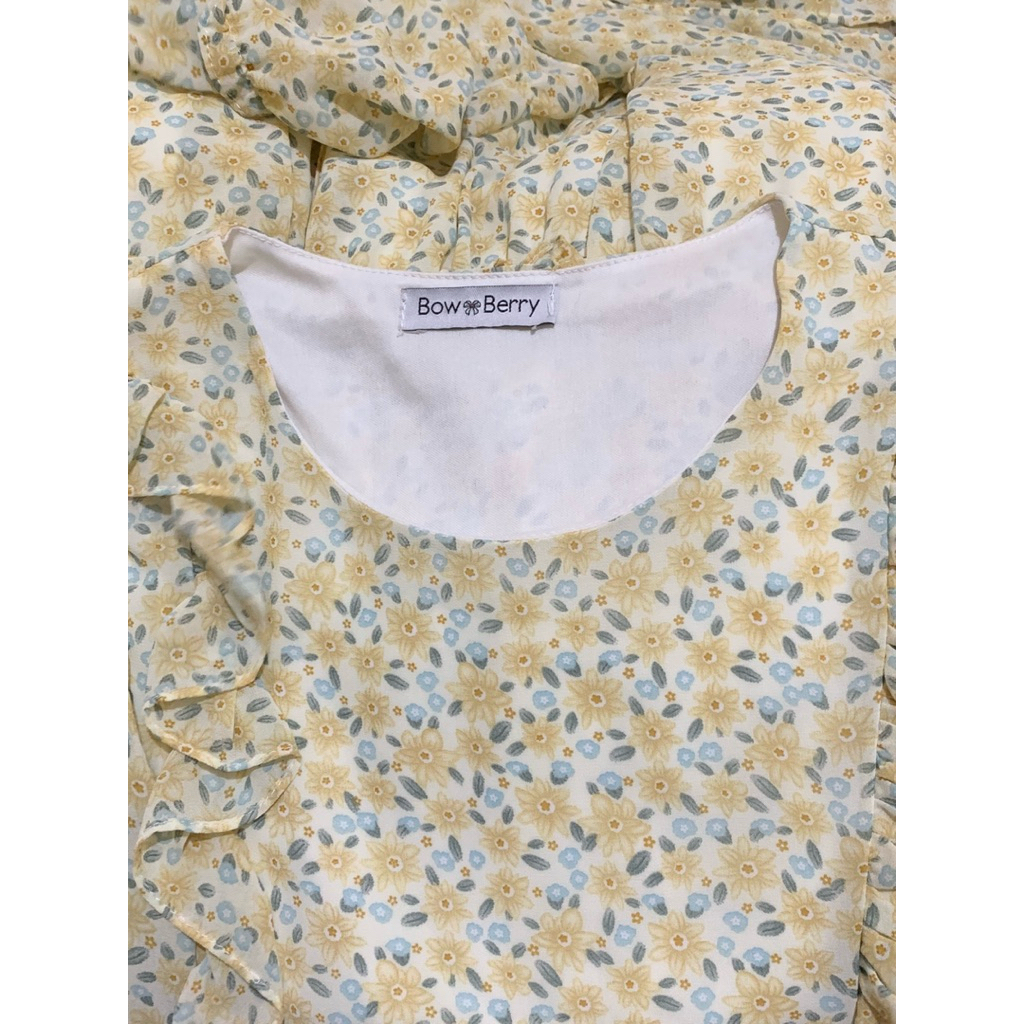 เดรสยาว พร้อมส่ง ดูขนาดในภาพก่อนตัดสินใจซื้อ มีทั้ง มือ1 และ 2 เดรสคาเฟ่ - รูปที่ 7