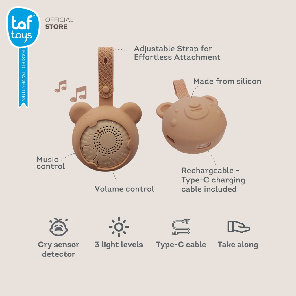 Taf Toys หมีน้อยอัจฉริยะ กล่อมนอน Dream Bear Tunes ของเล่นเด็ก 0 เดือน ขึ้นไป รูปที่ 4