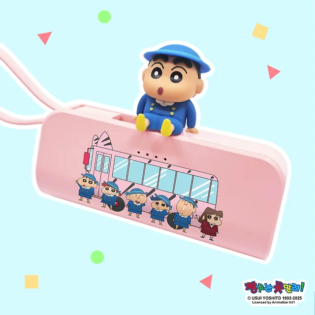 ( พร้อมส่ง ) Crayon Shin-chan Docking Auxiliary 2in1 Battery 5000mAh แบตไร้สายชินจัง