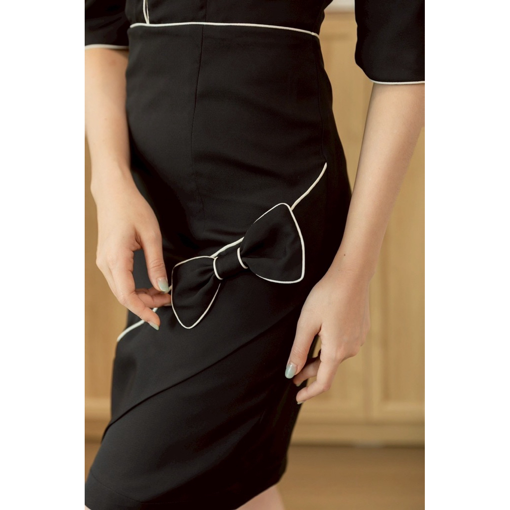 🪶Slope Dress🪶**งดกดคืนสินค้า** คุณลูกค้าอ่านรายละเอียดให้ครบถ้วนก่อนสั่งซื้อนะคะ - รูปที่ 4