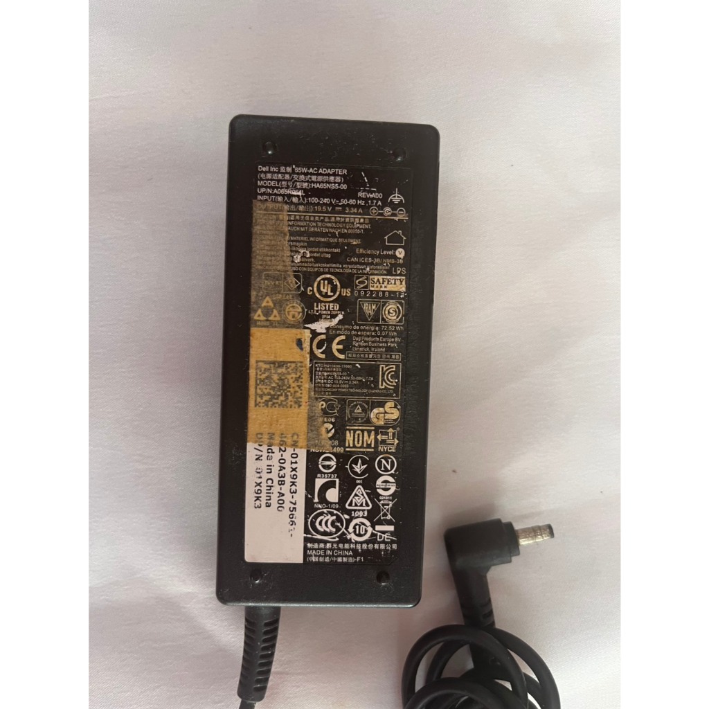 AD NB Dell (4.0*1.7mm) 19.5V (65W) 3.34A ORG*2H