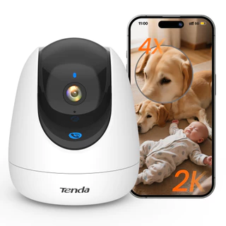 กล้องวงจรปิดอัจฉริยะ Tenda CP3 PRO AI Smart PTZ ความละเอียด 3MP, WiFi 6, ตรวจจับเสียงเด็กร้องไห้, โทรออกด้วยคลิกเดียว