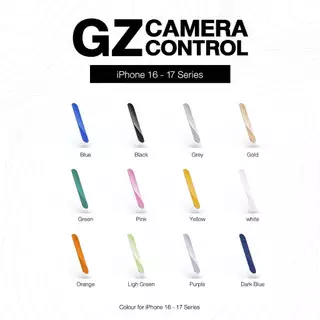 GZ Camera Control Protection กันรอยขีดข่วน กันกระแทก สำหรับ iPhone 16 Series และ 17 / 17 pro / 17 promax
