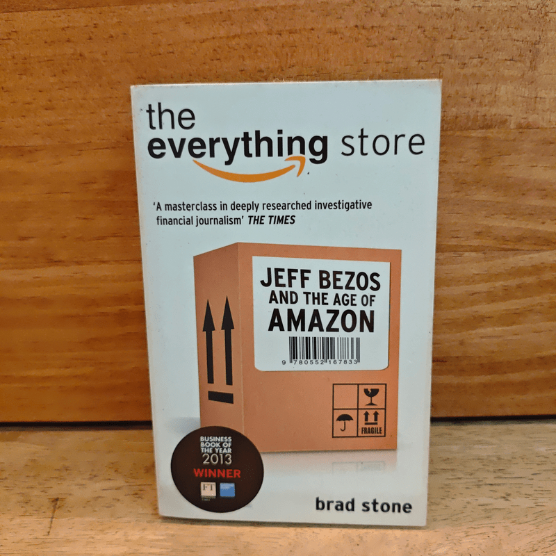 The Everything Store: Jeff Bezos and the Age of Amazon - Brad Stone 🏷️1122582