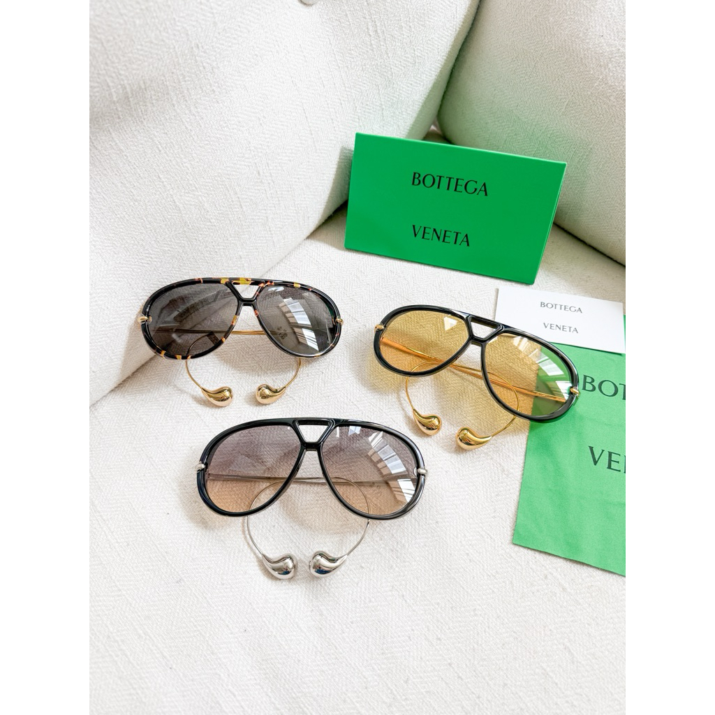 Bottega Veneta Drop Aviator Sunglasses ที่สุดของโบเทก้า สวยหรู BV1273S