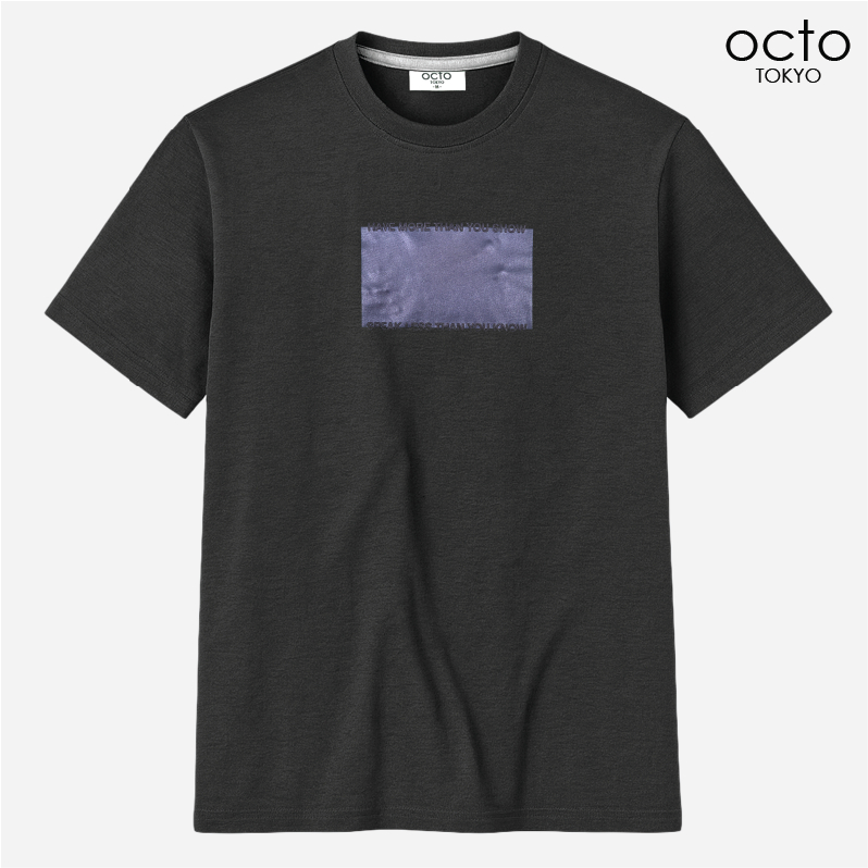 เสื้อยืด octoTOKYO ลาย Speak less | คอกลม แขนสั้น ผ้า Cotton 100% ใส่สบาย