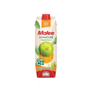 ใหม่ !!! [ยกลัง! 12 กล่อง] มาลี ซิกเนเจอร์ น้ำส้มเขียวหวาน 1000ml.